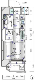 1Kの間取り画像