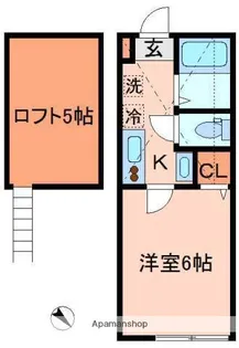 グランドヒル上大岡【2階】の間取り