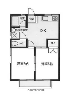 ファミール大丸Ⅰ【2階】の間取り