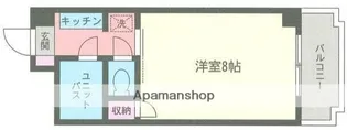 コーポグランピネード【3階】の間取り