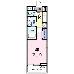 ルミナス ショア【2階】の間取り