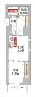 ロッソ ペレンネ【2階】の間取り