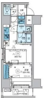 リヴシティ横濱関内弐番館【11階】の間取り