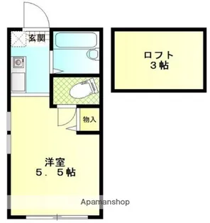 センチュリー21タマアパート【1階】の間取り