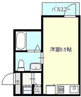 エプコット阪東橋【1階】の間取り