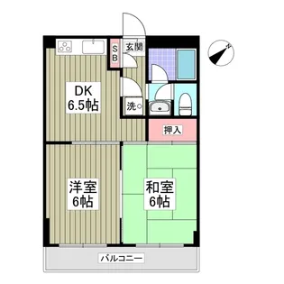 メゾンドエクセル【1階】の間取り