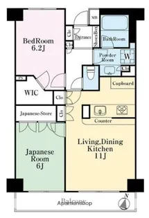 藤和シティホームズ桜木町【2階】の間取り