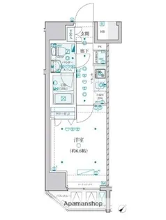 GENOVIA横浜関内SKYGARDEN【9階】の間取り