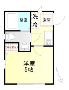 1Kの間取り画像