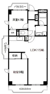 モンベルティ【2階】の間取り