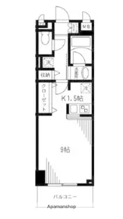 コンフォータブル【6階】の間取り