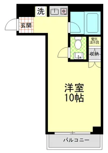 ライオンズマンション台町第2【6階】の間取り