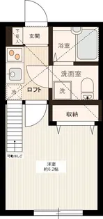 アザーレ多摩美D【2階】の間取り