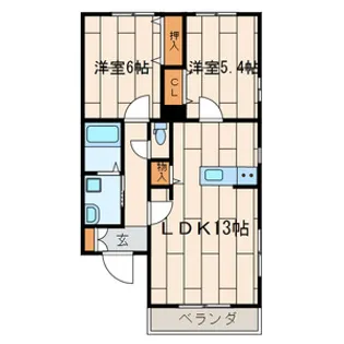 エグゼ湘南【3階】の間取り