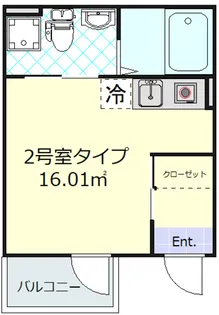 PRIME AIR 羽田【2階】の間取り