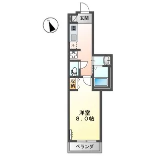 湘南エクセレントⅢ【1階】の間取り