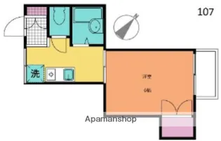 ローヤルコーポ【1階】の間取り
