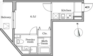 レジディア蒲田Ⅱ【3階】の間取り