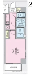 アークヒルズ横浜英町【4階】の間取り