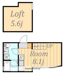 ウインドビュー戸塚【2階】の間取り