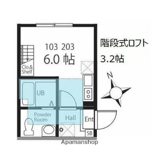 パックスマーレ【1階】の間取り