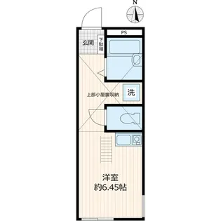 ジョリフルール東台【2階】の間取り
