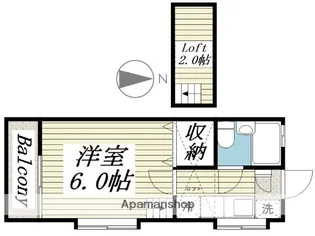 トライムパレス【203号室】の間取り