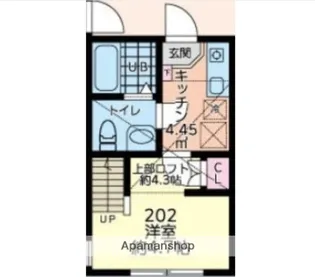 ジェノベーゼ【2階】の間取り