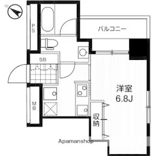アーバンフラッツ町田【11階】の間取り