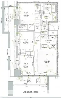 オープンレジデンシア横浜台町【2階】の間取り