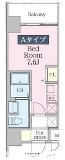 ファインプレイス川崎【12階】の間取り
