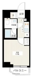 ラヴェニール横浜蒔田【2階】の間取り