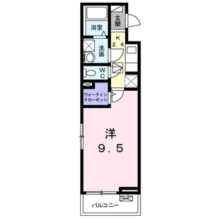 グラツィオーソ【1階】の間取り