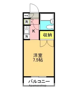 アーバンビュー【2階】の間取り