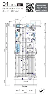 メインステージ鶴見Ⅲ【10階】の間取り
