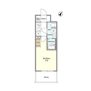 LA DOUCEUR川崎Ⅰ【10階】の間取り