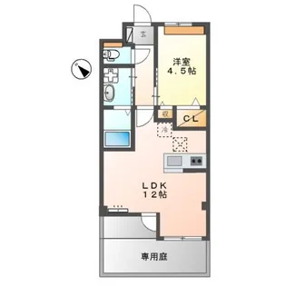 フェリーチェ【1階】の間取り