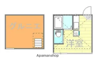 第2フタバハイツ【2階】の間取り