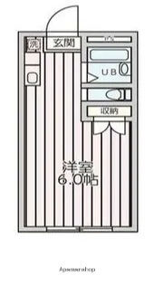エストディオ町田【1階】の間取り