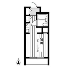 トップ片倉第一【4階】の間取り