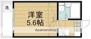 サンパレス桃浜【1階】の間取り