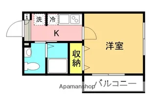 REMOTA本厚木【1階】の間取り