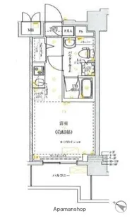 クラリッサ新川崎【11階】の間取り