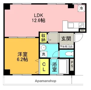 林第一ビル【5階】の間取り