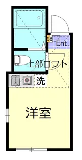 ユナイト白楽エッフェル【2階】の間取り