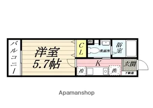 スカイヒルズ鶴ケ峰【3階】の間取り