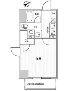 グラシアプレイス川崎駅前【9階】の間取り