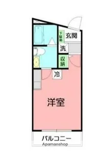 DEN鷹取2【1階】の間取り