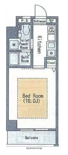 ユニバーサル南藤沢タワー【3階】の間取り