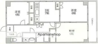 アークス藤沢【3階】の間取り